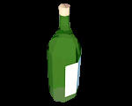 Botella 3D