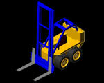 3D Forklift Truck