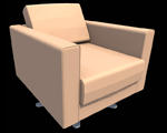 3D Armchair 003