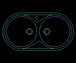 Double Circle Sink 002