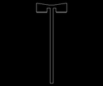 Lamppost 016A
